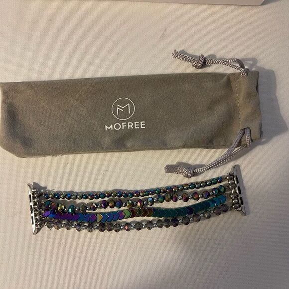 Mofree Beaded Bracelet Watch Band for Apple Watch 38/40mm NWT - Picture 3 of 7